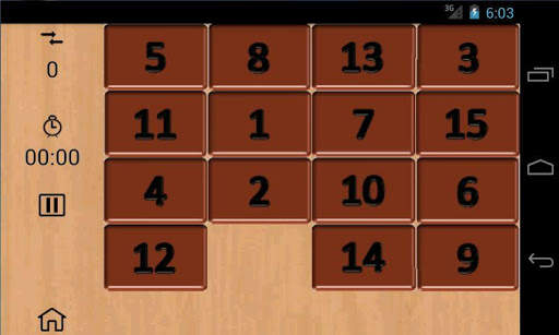 Fifteen Puzzle for Wear screenshot 6