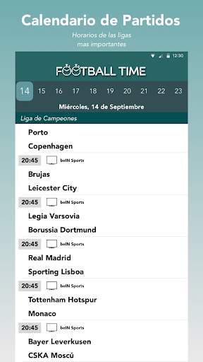 Futbol tv screenshot 1