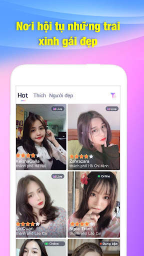 FancyU - Ứng dụng Video Chat screenshot 1
