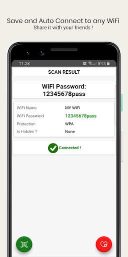 WiFi QrCode Password scanner screenshot 4
