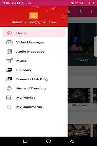 Dunamis Hub Mobile screenshot 1