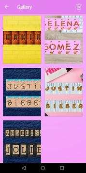 Write your name with shapes -Name art photo editor screenshot 3
