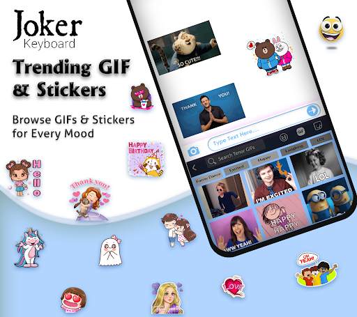 Joker Keyboard Themes & Fonts screenshot 7