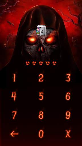 AppLock Live Theme Devil Eyes - Paid Theme screenshot 2