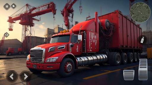Semi Truck Driving Games screenshot 1