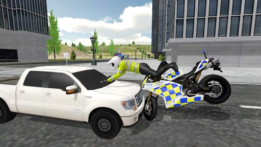 Police Bike Chase City Driving screenshot 4
