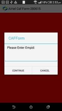 Gal Airtel Caf App screenshot 1