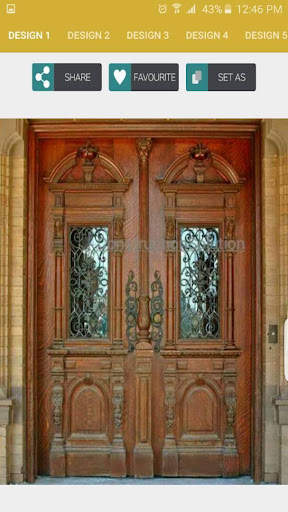 Wooden Door Design скриншот 5
