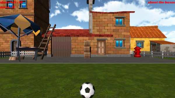 Toon Soccer Games Flick 3D screenshot 2