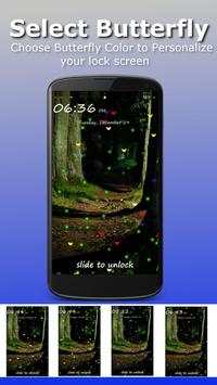 Lockscreen - Butterfly&Firefly screenshot 7