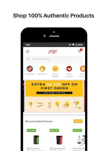 Pigi Wholesale - Whey Protein Health Supplements screenshot 1