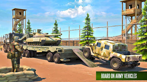 Army Truck Driving-Truck Games screenshot 7