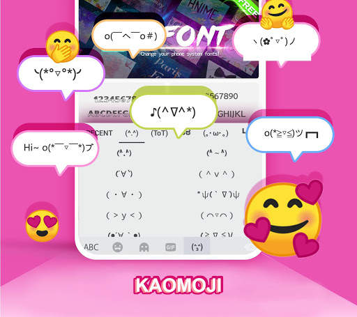 Kika Keyboard - Keyboard Emoji screenshot 4