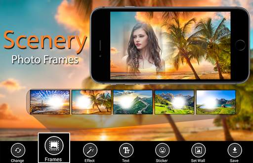 Scenery Photo Frames - scenery photo editor screenshot 1