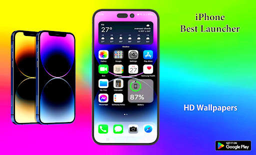 iPhone launcher wallpaper screenshot 3