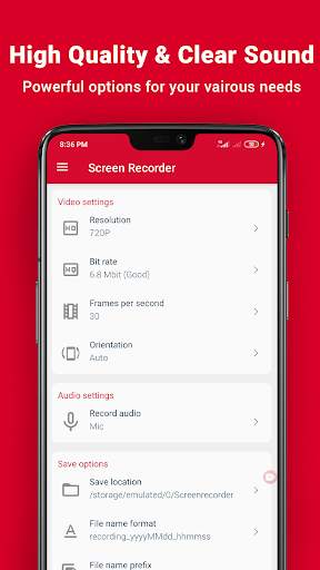 ES Screen Recorder - Record it! Capture , Edit screenshot 6