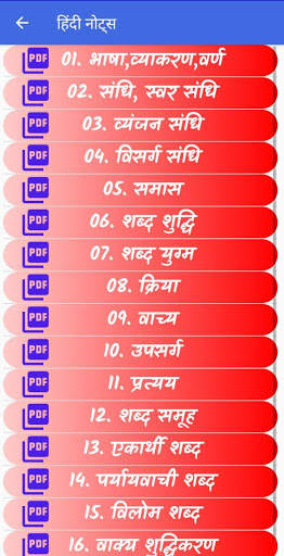 Patwar Hindi - पटवार हिंदी - Notes, Live Class screenshot 3