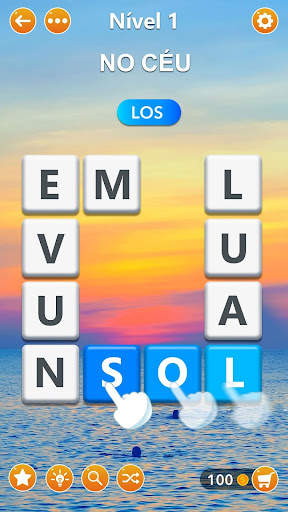 Word Blocks Puzzle - Jogos de palavras screenshot 3