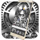 Silver Mechanical Gears Theme 1.1.3