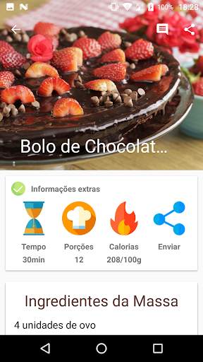 Bolo de Chocolate Brasil screenshot 5