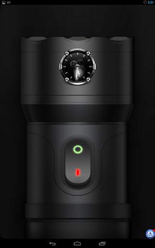 Flashlight Torch with Clock स्क्रीनशॉट 4