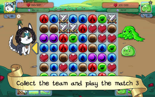 Funny Little Husky - Virtual Pet screenshot 3