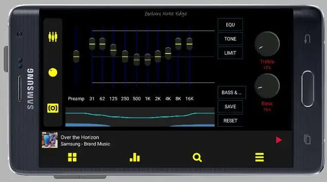 Poweramp V3 skin Yaps screenshot 4