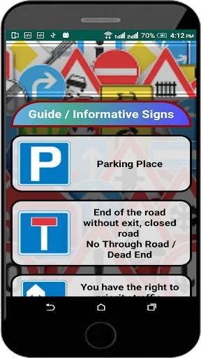 Road Traffic Signs screenshot 6