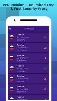 VPN Russia - Russia VPN Free screenshot 5