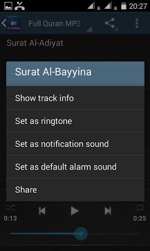 Full Quran MP3 As Sudais screenshot 3