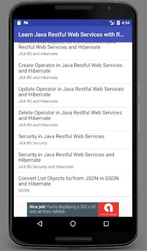 Learn Java Restful Web Services with Real Apps screenshot 2