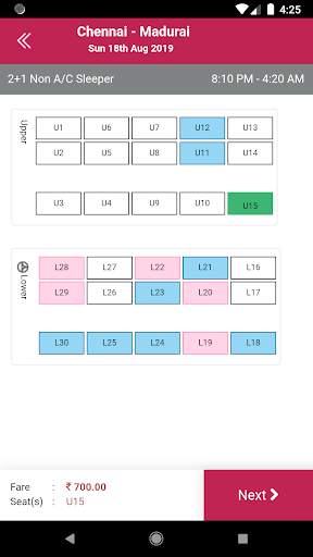 Abinaya Travels - Online Bus Tickets Booking screenshot 4