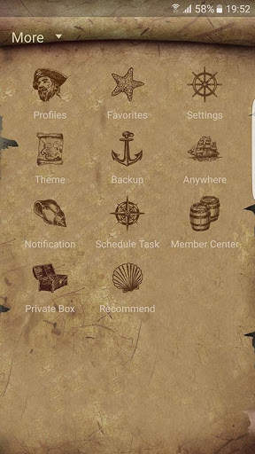 Nautical chart Next SMS skin screenshot 5