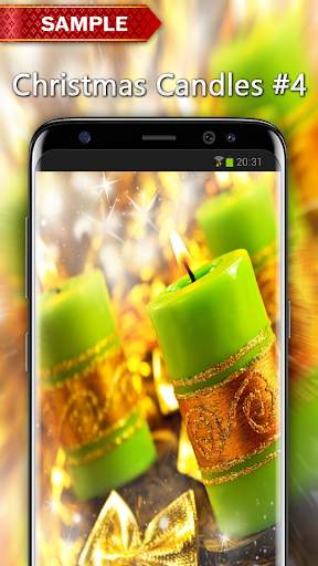 Christmas Candles Wallpapers screenshot 5