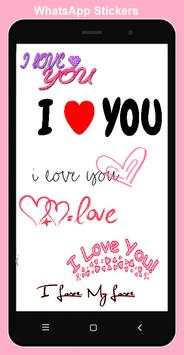 Latest and New Love Stickers For WhatsApp screenshot 3