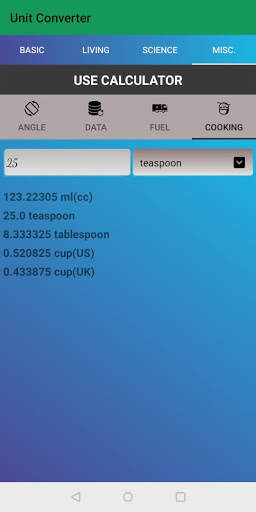 Imperial and metric unit converter pro screenshot 4