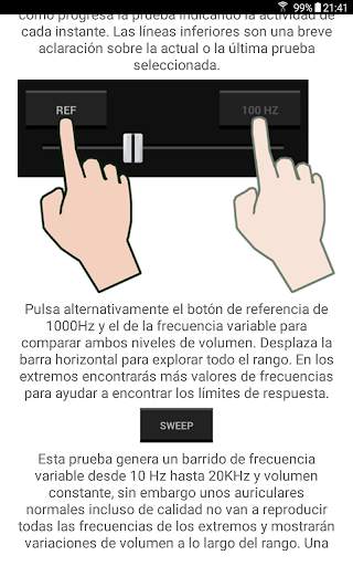 Test de auriculares  screenshot 11
