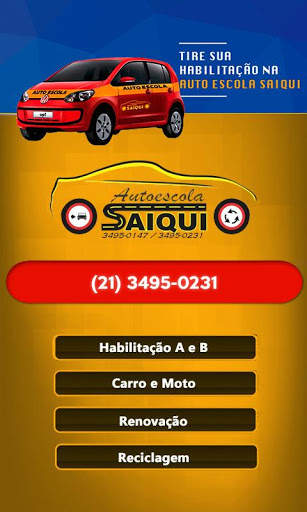Autoescola Saiqui скриншот 1