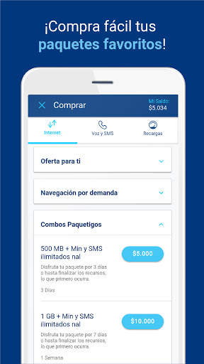 Mi Tigo App screenshot 4