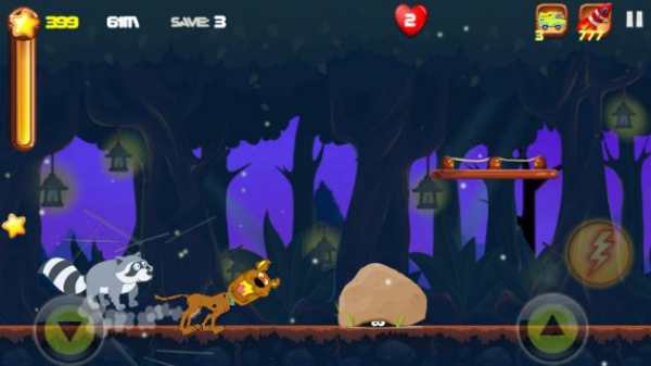Temple Scoby & Dog Subway Racing dog Run Surf Rush screenshot 4