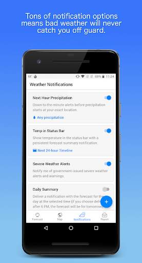 Dark Sky - Hyperlocal Weather скриншот 6