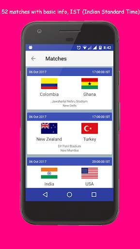U-17 Football World Cup India screenshot 6