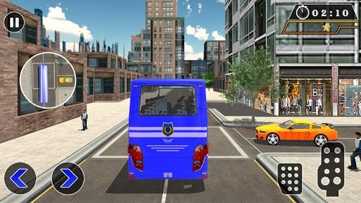 Police Bus Driving Game 3D screenshot 5