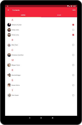 Cheers - Invite instantly. screenshot 10