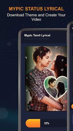 MyPic Status Lyrical Video Maker With Song screenshot 4