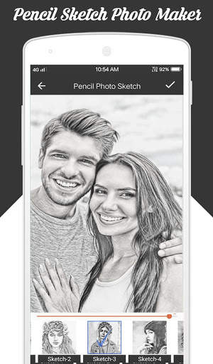 Pencil Sketch Photo Effect स्क्रीनशॉट 3