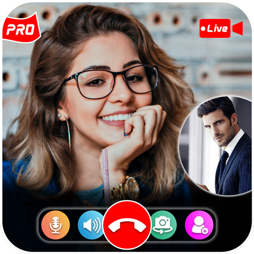 Night Live Video Call With Girls : Girls Fun Chat icon
