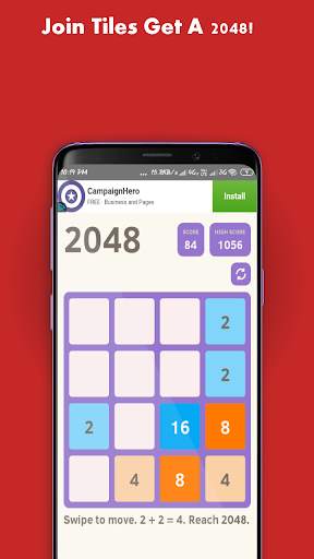 2048 - Classic 2048 Puzzle Game screenshot 2
