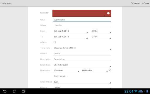 Add Calendar Event Now скриншот 2