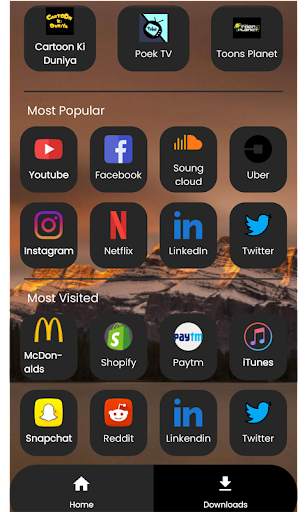 Red Browser screenshot 2